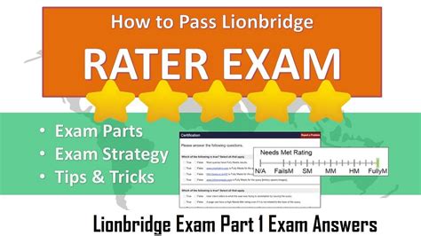 Passed through to take the Lionbridge exam, any tips or help